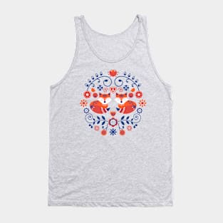 Scandinavian folk art Tank Top